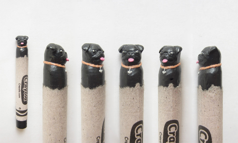 Illustration for article titled Your Favorite Characters, Carved Into Crayons